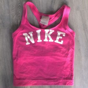 Nike xs tank with built in sport bra